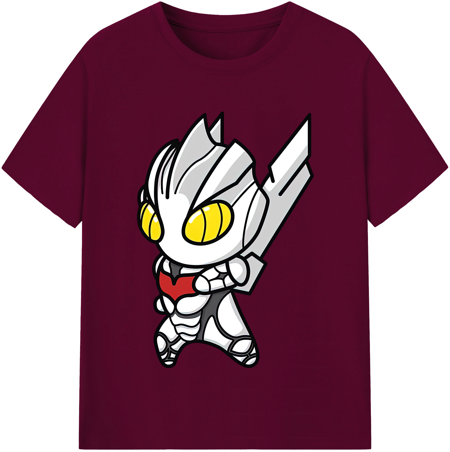 （画像用） ウルトラマン Ultraman レディースカジュアルプリントTシャツ（綿100％）